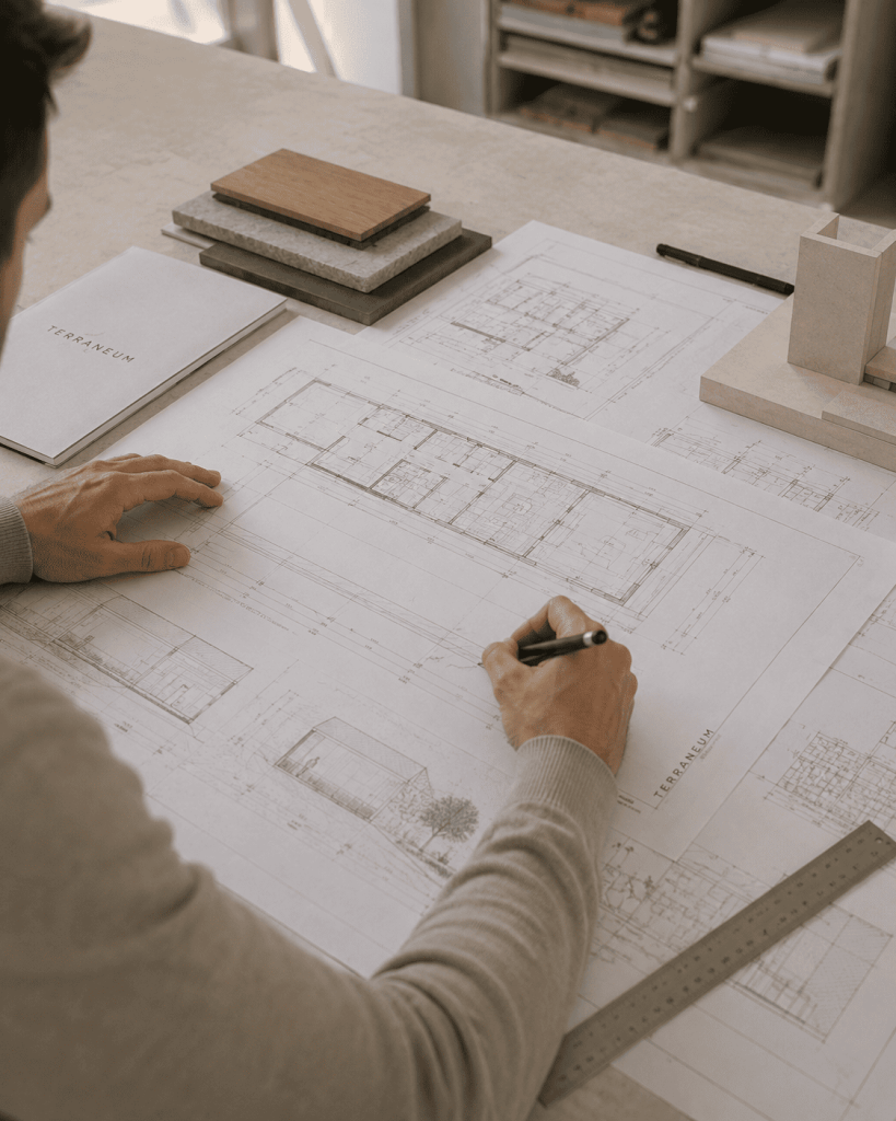 Terraneum desarrolla proyectos residenciales desde una lógica industrializada que permite construir con más precisión, control y previsión.