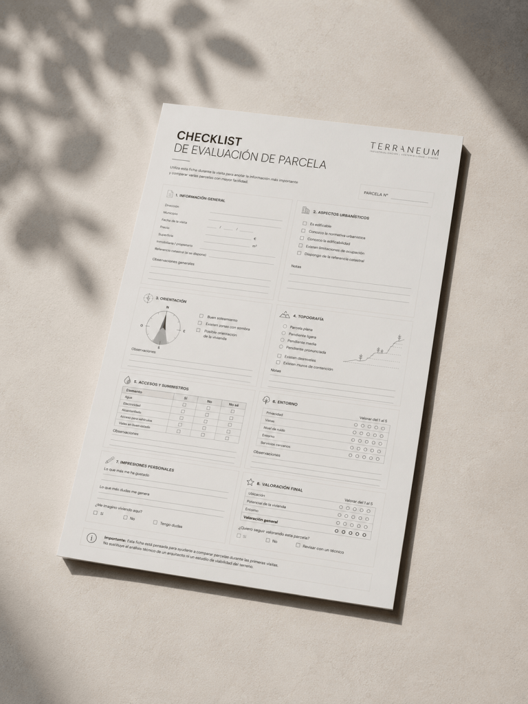 Checklist de evaluación 